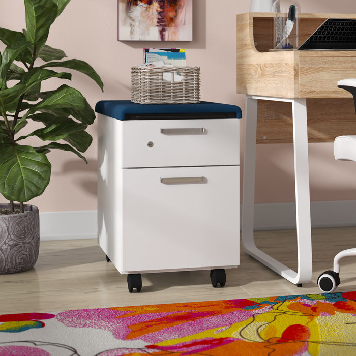 Steelcase Turnstone Mobile Pedestal with Cushion & Reviews Wayfair